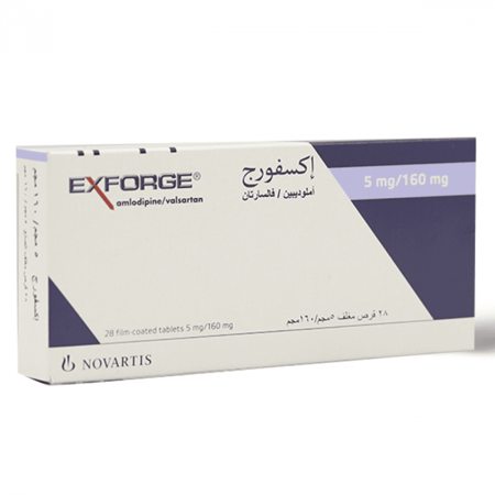 Exforge 5/160mg Tablet 28