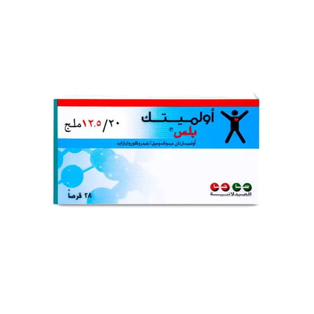 Olmetec Plus 20/12.5mg Tablet 28