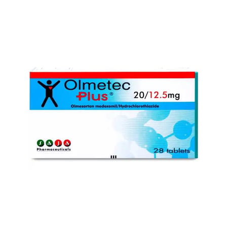 Olmetec Plus 20/12.5mg Tablet 28