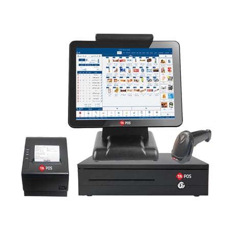 جهاز كاشير باللمس CORE I5 للمحلات التجارية مع برنامج ابكس