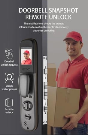 جهاز اكسس كنترول لفتح الابواب بالبصمه Smart Lock TA-L600