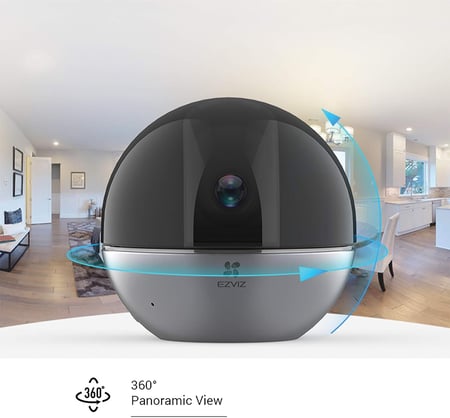 باقة 2 كاميرا مراقبة واي فاي المتحركة بدقة 4 ميجا Ezviz C6W
