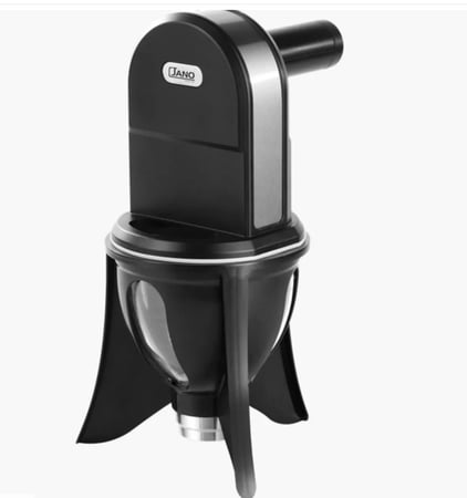 جانو صانعة لقيمات بشاشة ديجتال اسود 8 واط