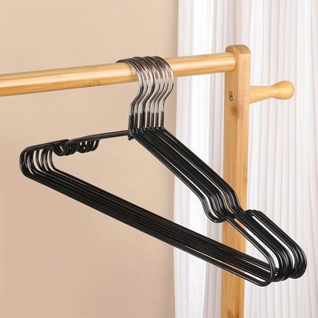 علاقة ملابس حديد ملبس أسود٤٠سم صيني1قطعة