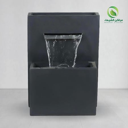 شلال جاهز مع حوض مضيئ علوي