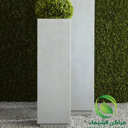 حوض زرع فايبر بقاعدة متدرجه