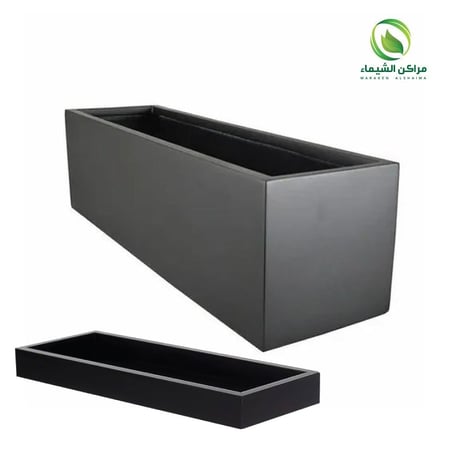 حوض زراعي عريض مع صحن