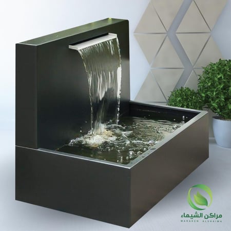 شلال فيبر مصب واحد حوض كبير جاهز