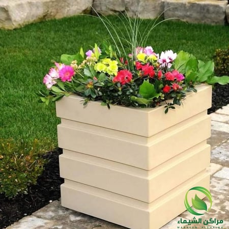 مركن زرع  فايبر متدرج 60 سم