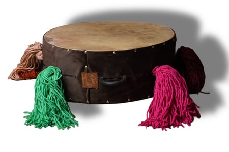 طبل تخمير مع ربث