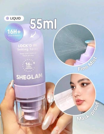 رذاذ تثبيت المكياج Lock'D In من مجموعة SHEGLAM