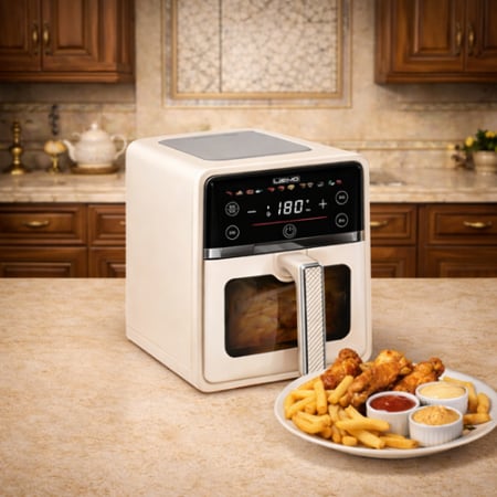 قلاية هوائية 1600 واط سعة 1.6 لتر من LISIMO متجر منزلك