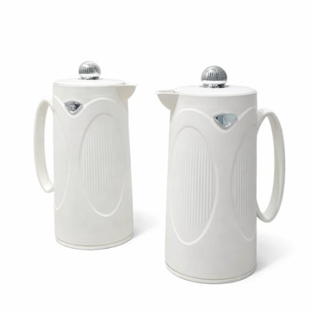 طقم ضيافة فاخرة 50 قطعة أبيض  متجر منزلك