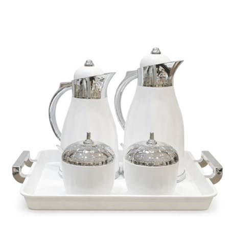 طقم ترامس شاي وقهوة 5 قطع من الأسطورة متجر منزلك