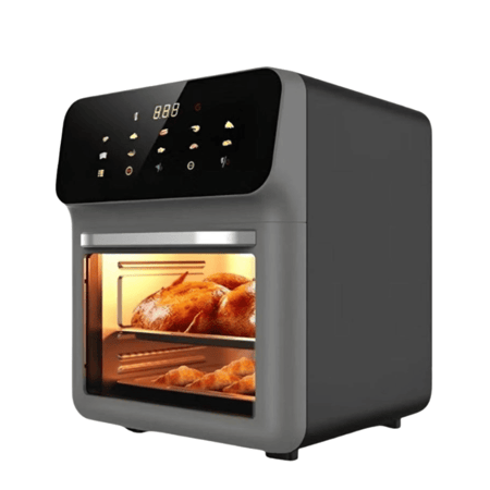 قلاية هوائية سعة 12 لتر وقوة 1350 واط بشاشة عرض ديجيتال متجر منزلك