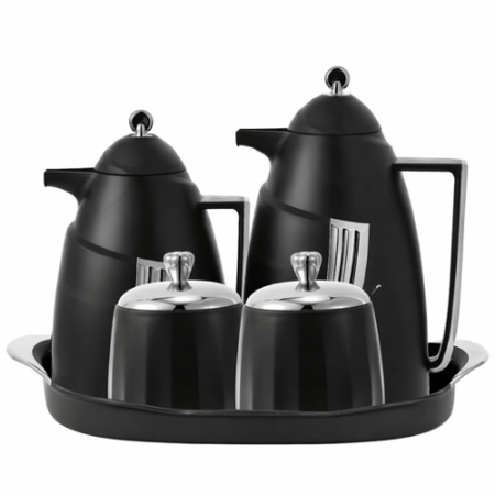 طقم ترامس شاي وقهوة 5 قطع من الأسطورة متجر منزلك