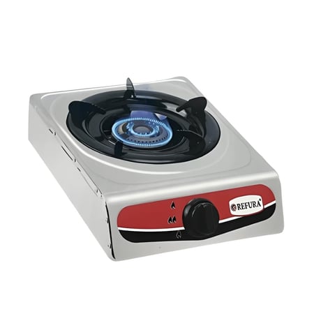 موقد سطحي غازي مفرد من REFURA متجر منزلك