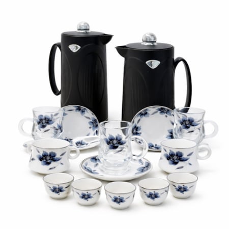 طقم ضيافة فاخرة 50 قطعة متجر منزلك