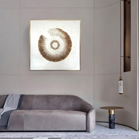 لوحه فنيه متعدده الالوان 80X80 سم