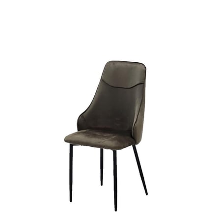 كرسي طاولة طعام مفرد قماش