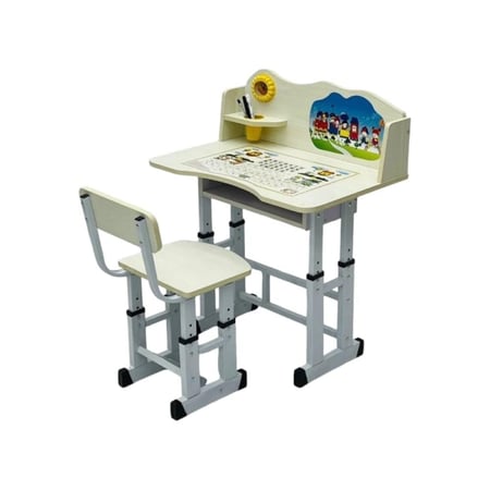 مكتب اطفال طاوله وكرسي دراسه للاطفال
