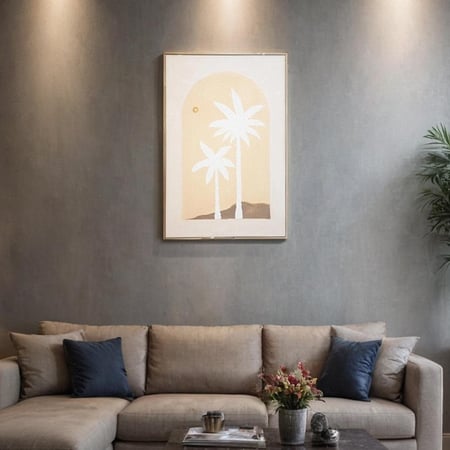 لوحة جدارية قماش مقاس 80*120 سم