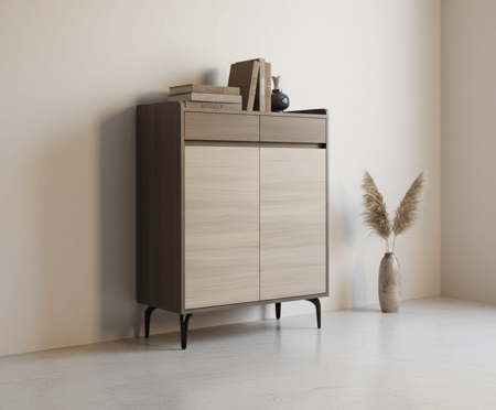 دولاب أحذية بتصميم أنيق وعصري