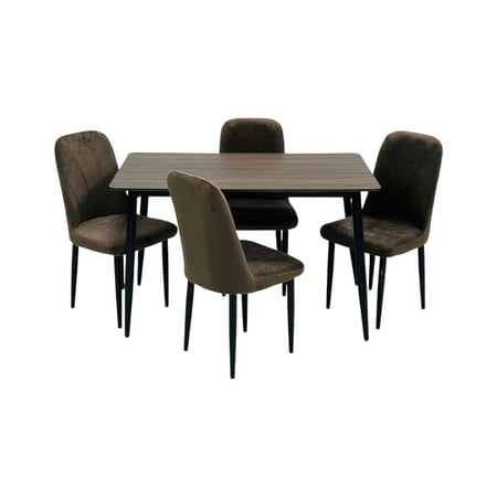 طاوله طعام خشب 4 كراسي