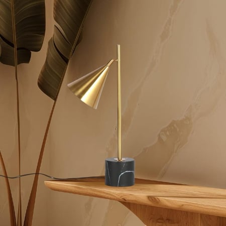 مصباح طاوله معدنى