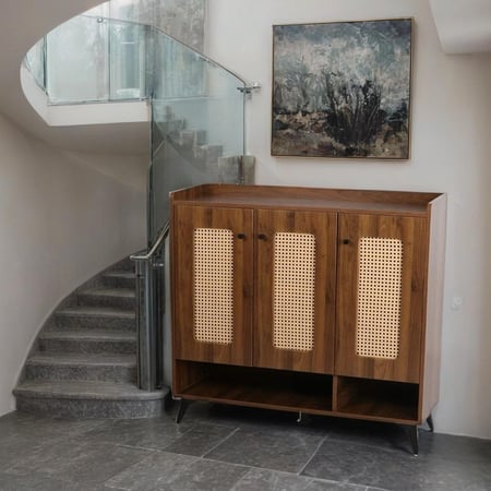 دولاب احذية متعدد الاستخدام مقاس 100*33*94 سم