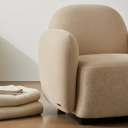 كرسي مفرد قماش