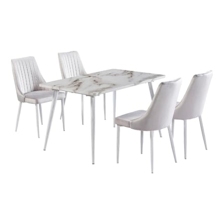 طاولة طعام خشب 4 كرسي