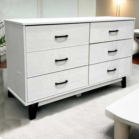 خزانات ادراج خشب ذات 6 ادراج مقاس 120 سم