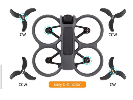 مراوح DJI Avata 2 الأصلي