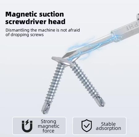 طقم مفكات مسامير الدرون