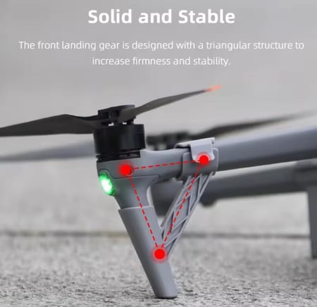 أرجل هبوط حماية و مطوّلة لـ DJI Air 3