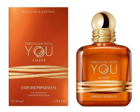 عطر سترونجر ويذ يو عنبر او دي بارفيوم 100 مل