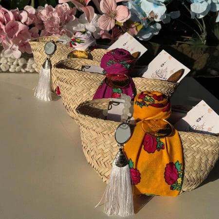 سلة توزيعات رمضان. هدايا رمضان