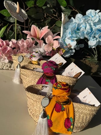 سلة توزيعات رمضان. هدايا رمضان