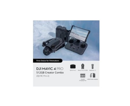 طائرة درون ميفك 4 برو512 كنترول كمبو  MAVIC 4 PRO 512GB CONTROL COMBO