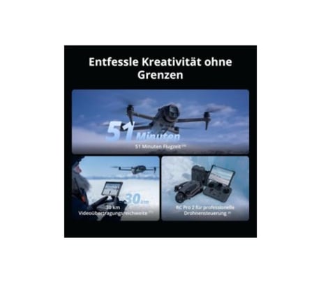 طائرة درون ميفك 4 برو512 كنترول كمبو  MAVIC 4 PRO 512GB CONTROL COMBO