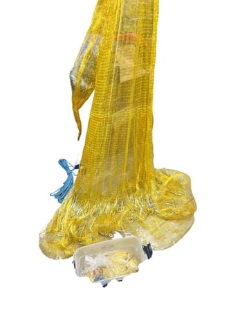 مخداجة أو شبكة سالي مصنوع من نسيج حرير  7 قدم مع حافظة بلاستك