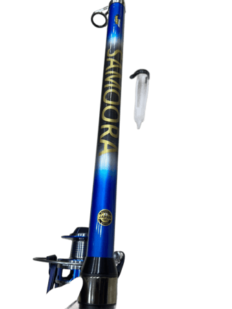 بكج الصيد قصبة سموره + ماكينة حديد + خيط حرير + صندوق متعدد الاستخدامات