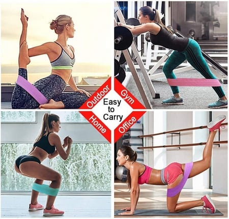 أحزمة مقاومة للتمارين الرياضية قطعة واحدة M