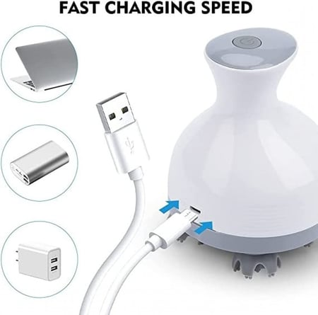 جهاز مساج كهربائي متعدد الأساليب للرأس وفروة الشعر | الريان سبورت