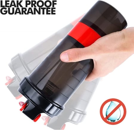 شيكر بروتين مع حافظات