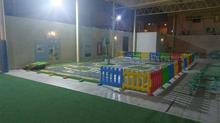 حواجز ألعاب أطفال قطعة واحدة