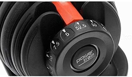 دامبل زوج ذكي قابل للتعديل 24KG من ULTIMAX – تقنية ضبط تلقائي بـ 15 مستوى وزن