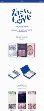 Twice Mini Album Vol. 10 - Taste of Love (Random) - Poster : No Poster