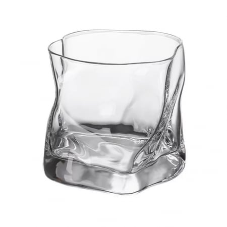 كأس غير منتظم شفاف بسعة 260 مل